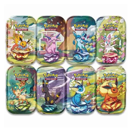 Pokemon TCG: Scarlet & Violet—Prismatic Evolutions Mini Tins - Assorted*