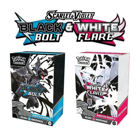 Both Black Bolt and White Flare Booster Bundles