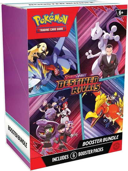 POKEMON SCARLET & VIOLET - DESTINED RIVALS BOOSTER BUNDLE (6 PACKS)