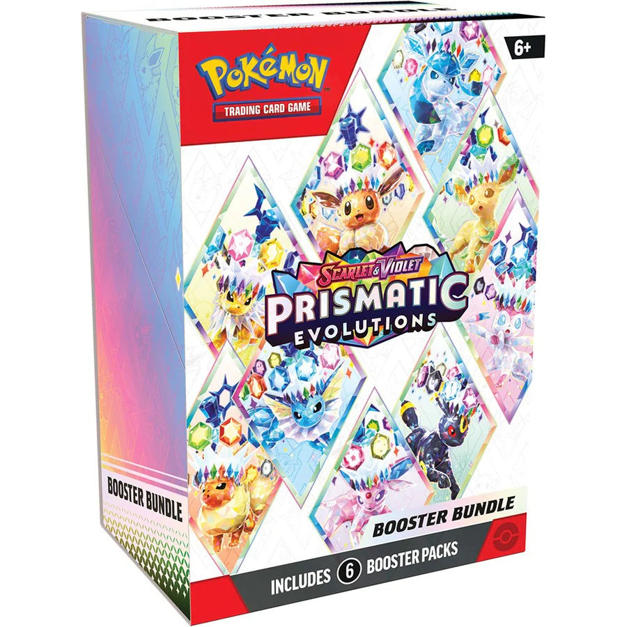 Pokemon TCG - Scarlet & Violet-Prismatic Evolutions Booster Bundle