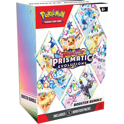 Pokemon TCG - Scarlet & Violet-Prismatic Evolutions Booster Bundle