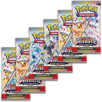 Pokemon TCG - Scarlet & Violet-Prismatic Evolutions Booster Bundle