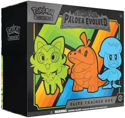 Pokémon – Trading Card Game: Scarlet & Violet—Paldea Evolved Elite Trainer Box